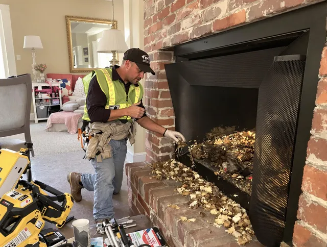 Safe screening installation by Margate Chimney Sweep in Margate, FL