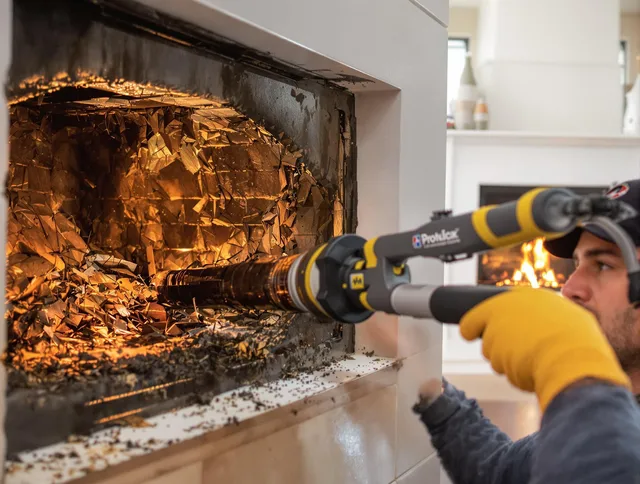 Professional chimney cleaning by Margate Chimney Sweep in Margate, FL