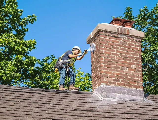 Margate Chimney Sweep performing an inspection with advanced tools in Margate, FL