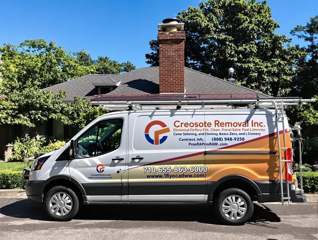 Margate Chimney Sweep technician removing creosote safely in Margate, FL